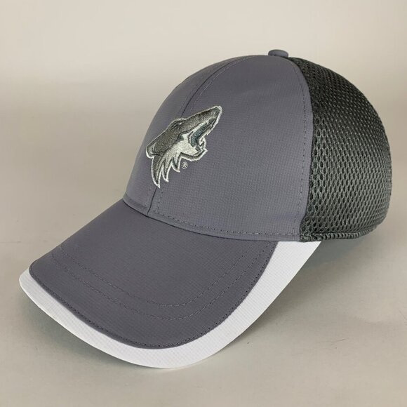 Arizona Coyotes NHL Gray Antigua Strapback Adjustable Hat - Picture 1 of 5